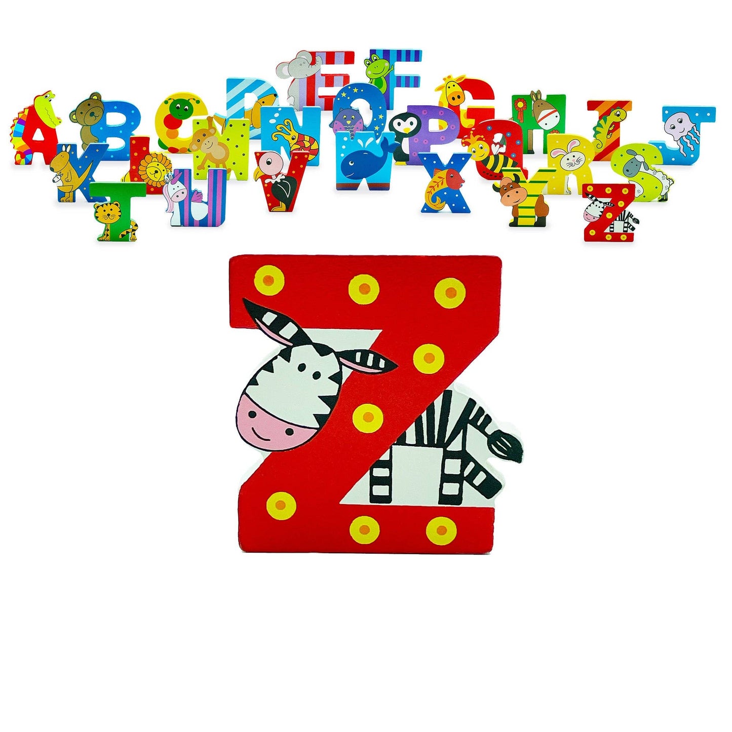 Alphabet Wooden letter Z