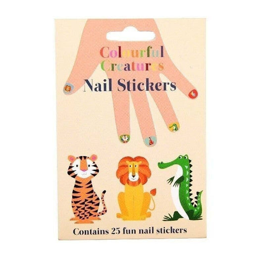 Children's Nail Stickers - Colourful Creatures