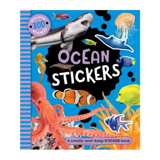BOOK: Ocean Stickers - A Create-and-Keep Sticker Book!