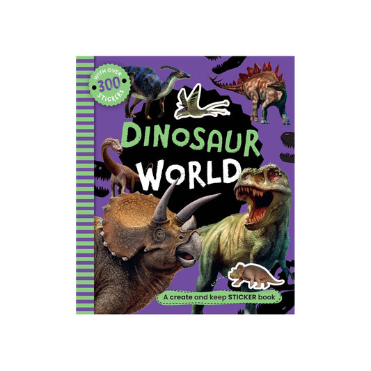 BOOK: Dinosaur Stickers - A Create-and-Keep Sticker Book!
