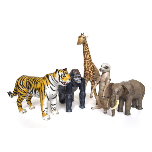 BOOK: Make Your Own Wild Animals – Push Out & Build 5 Creatures