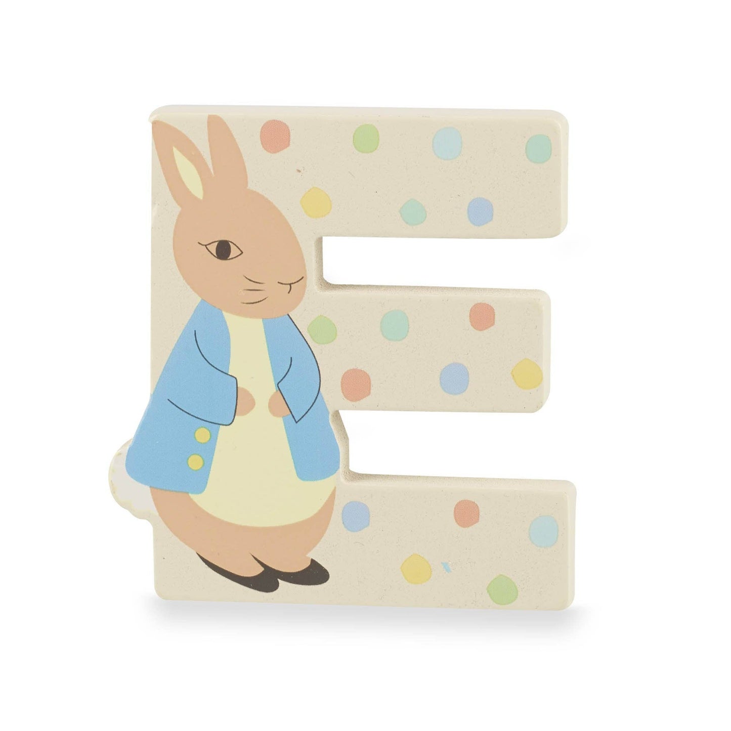 ALPHABET LETTERS - WOODEN - PETER RABBIT