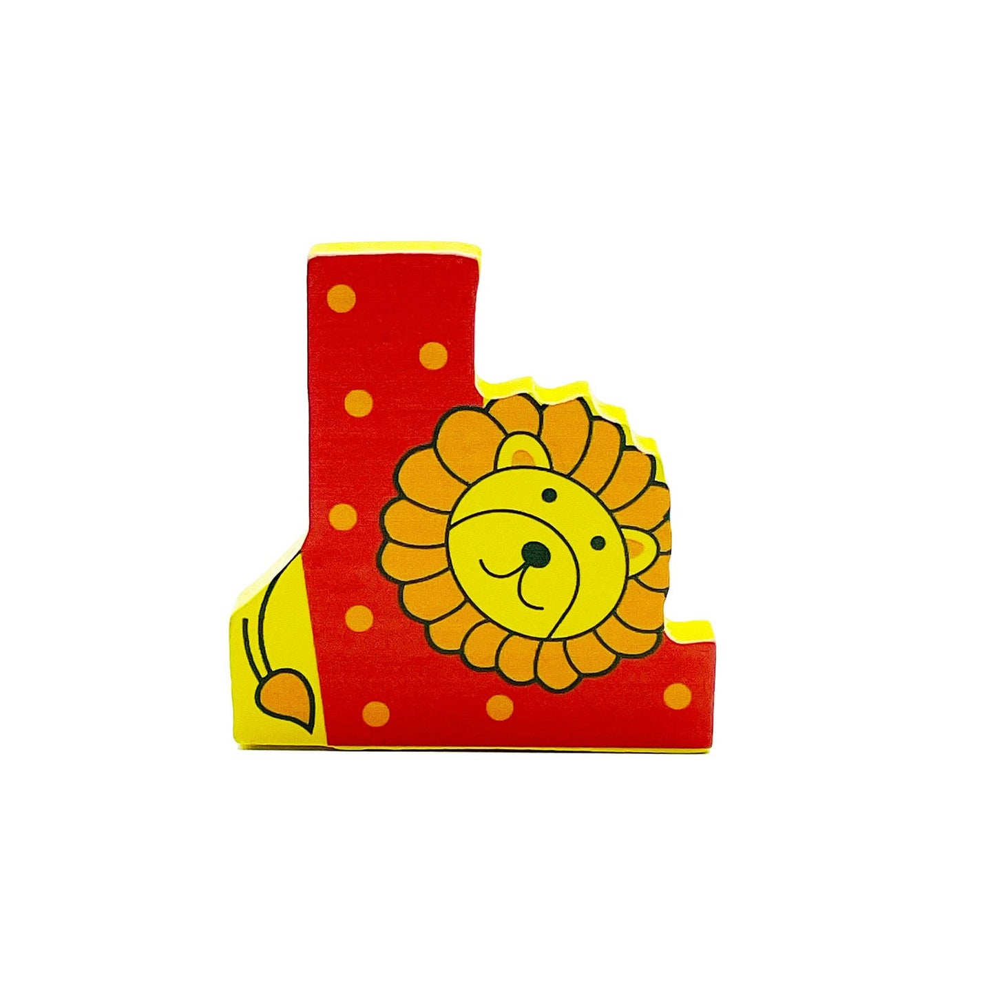 Alphabet Wooden letter L