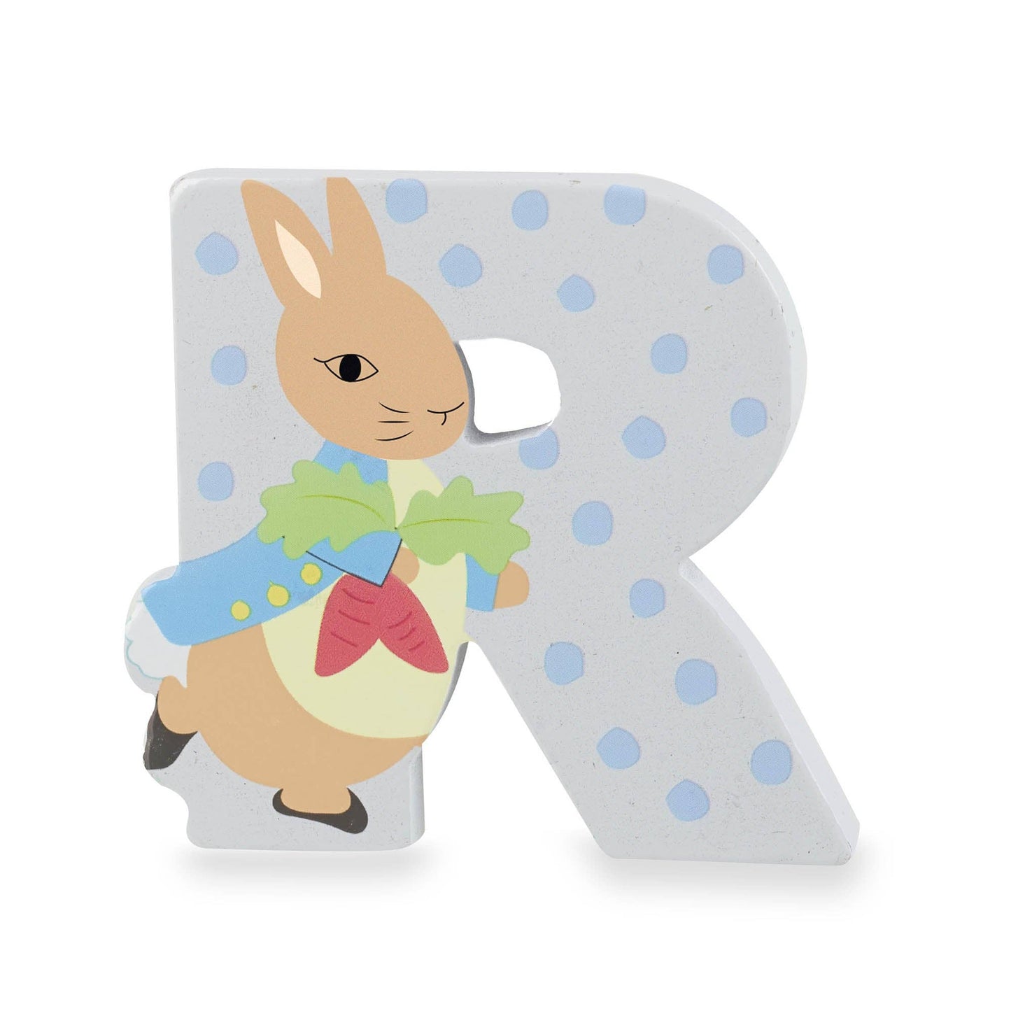 ALPHABET LETTERS - WOODEN - PETER RABBIT