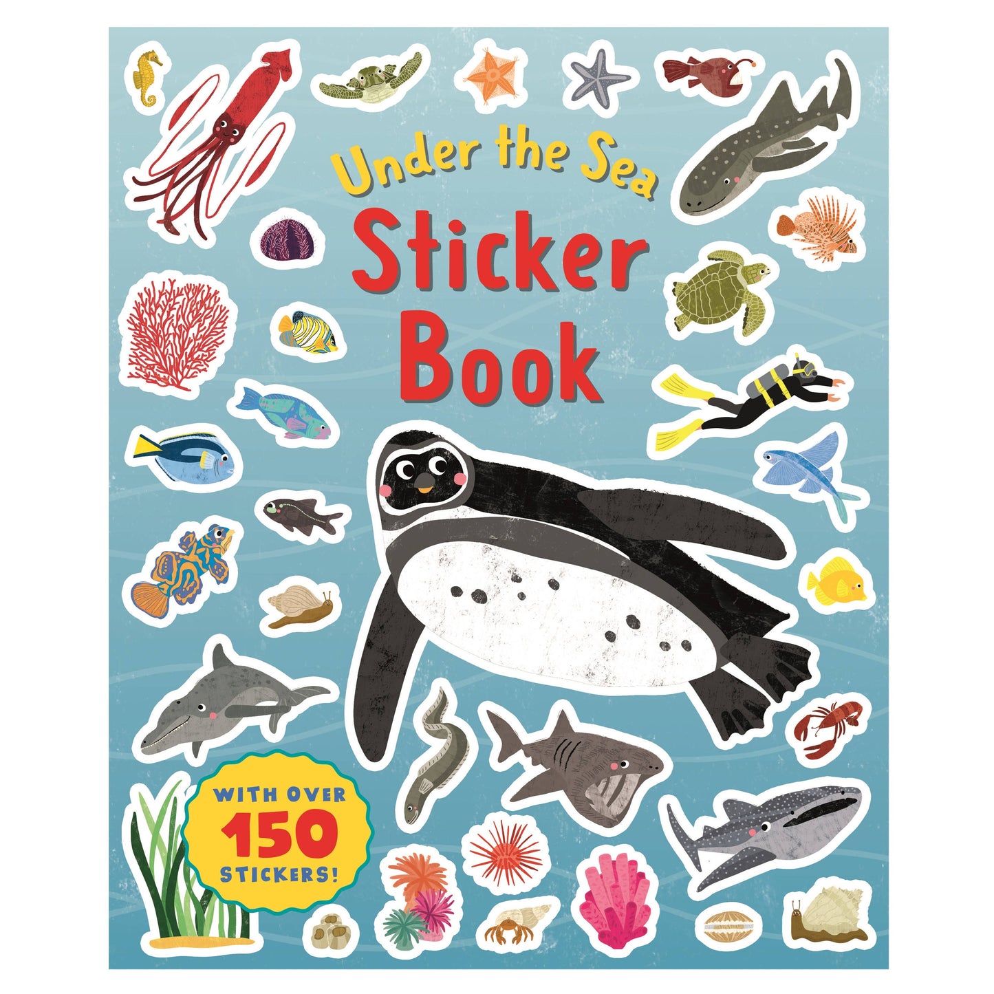 Under The Sea Sticker Book - With Over 150 Stickers!