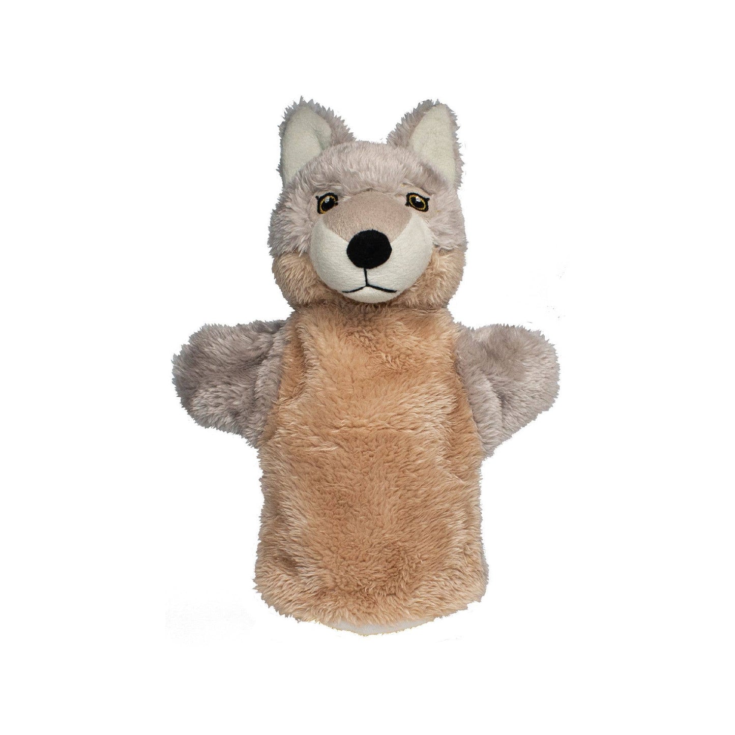 EcoBuddiez Eco-Friendly Hand Puppet - Wolf