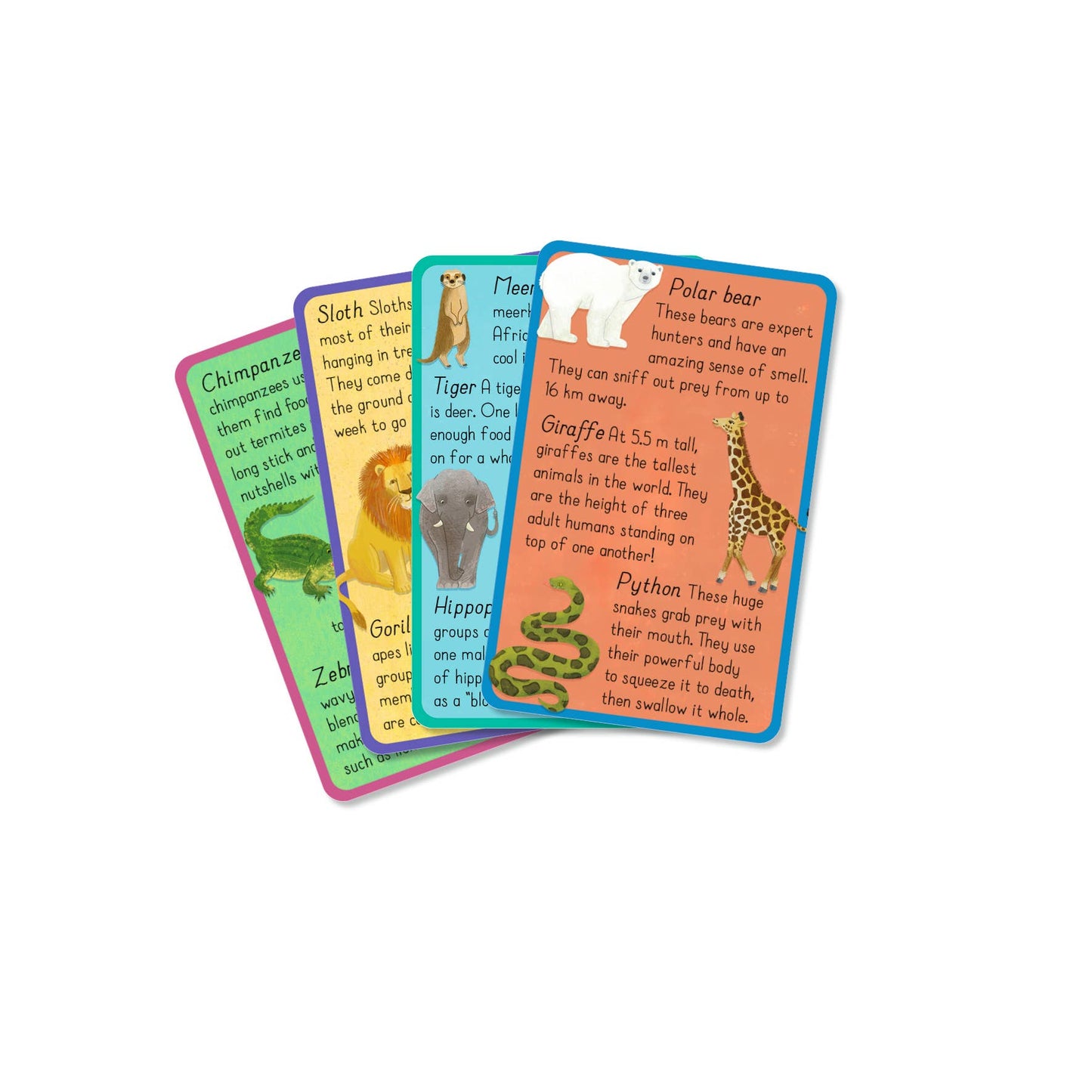 Wild Animals Snap! With 2 Bonus Fact Cards