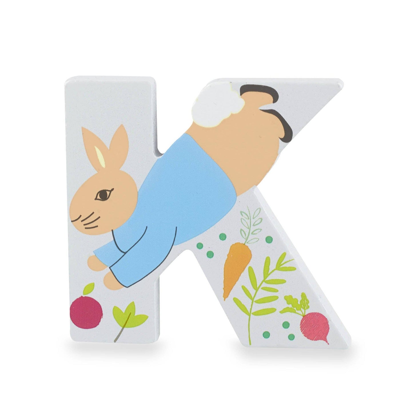 ALPHABET LETTERS - WOODEN - PETER RABBIT