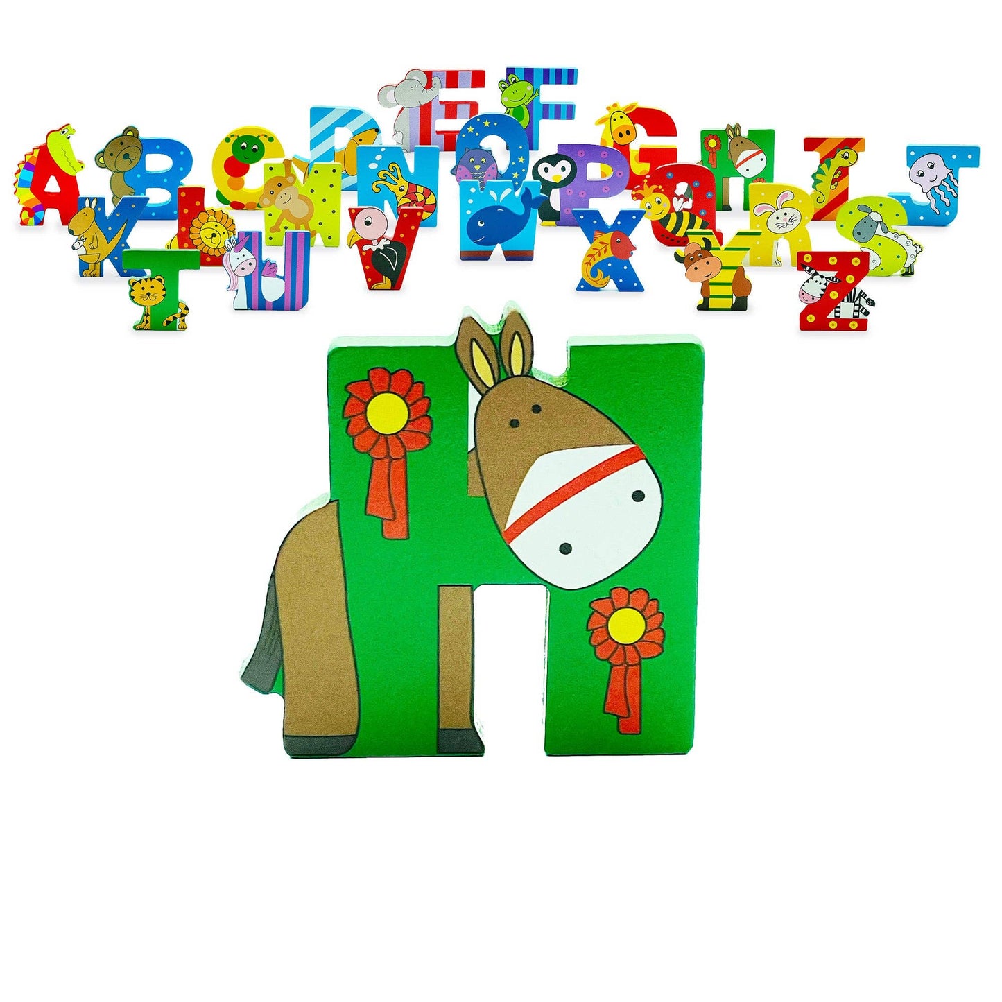 Alphabet Wooden letter H