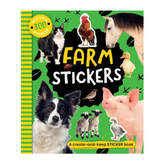 BOOK: Farm Stickers - A Create-and-Keep Sticker Book!
