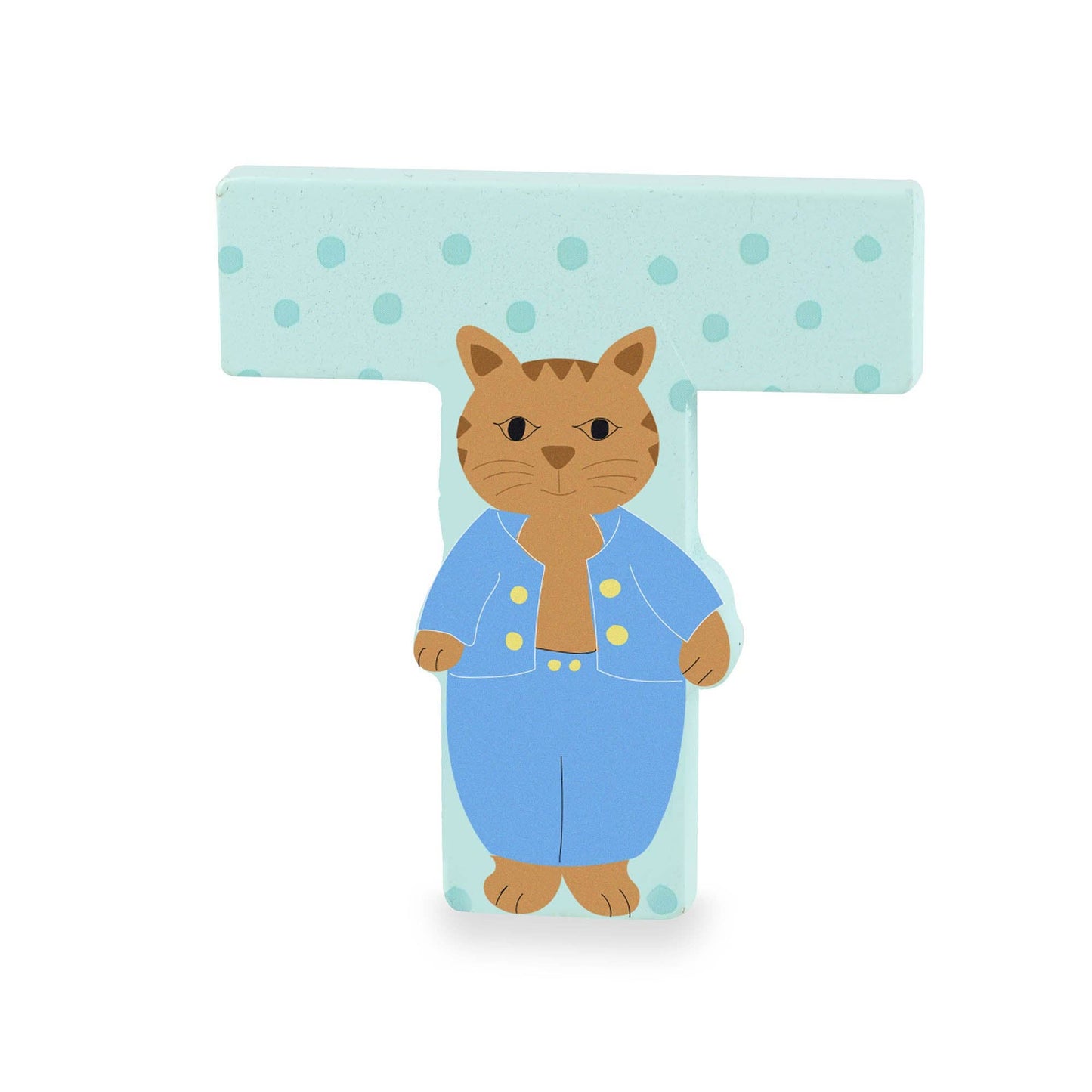 ALPHABET LETTERS - WOODEN - PETER RABBIT