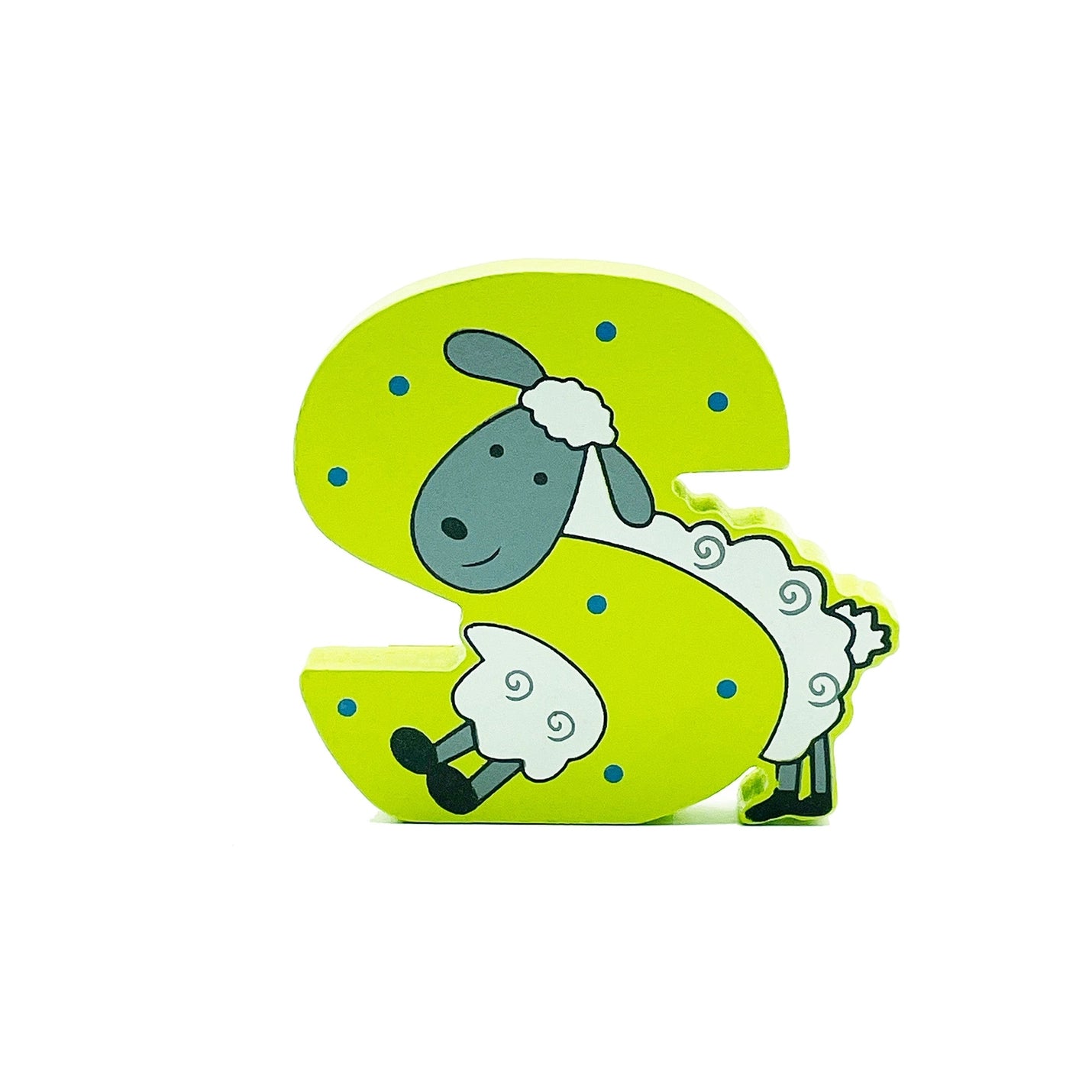Alphabet wooden letter S