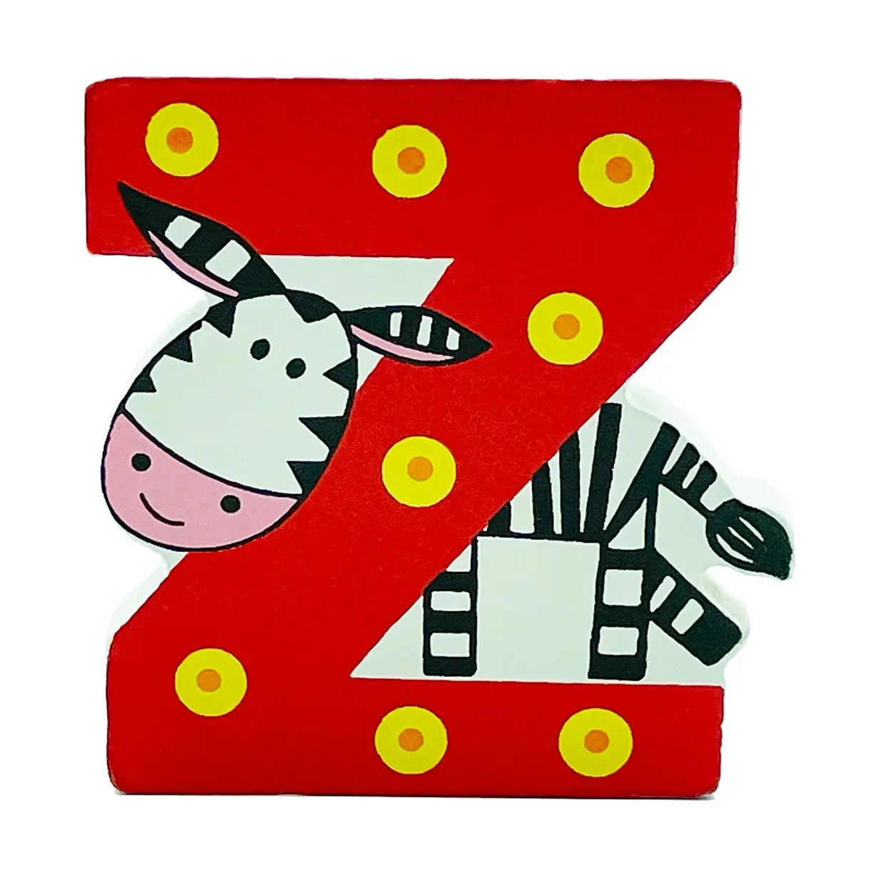 Alphabet wooden letter Z