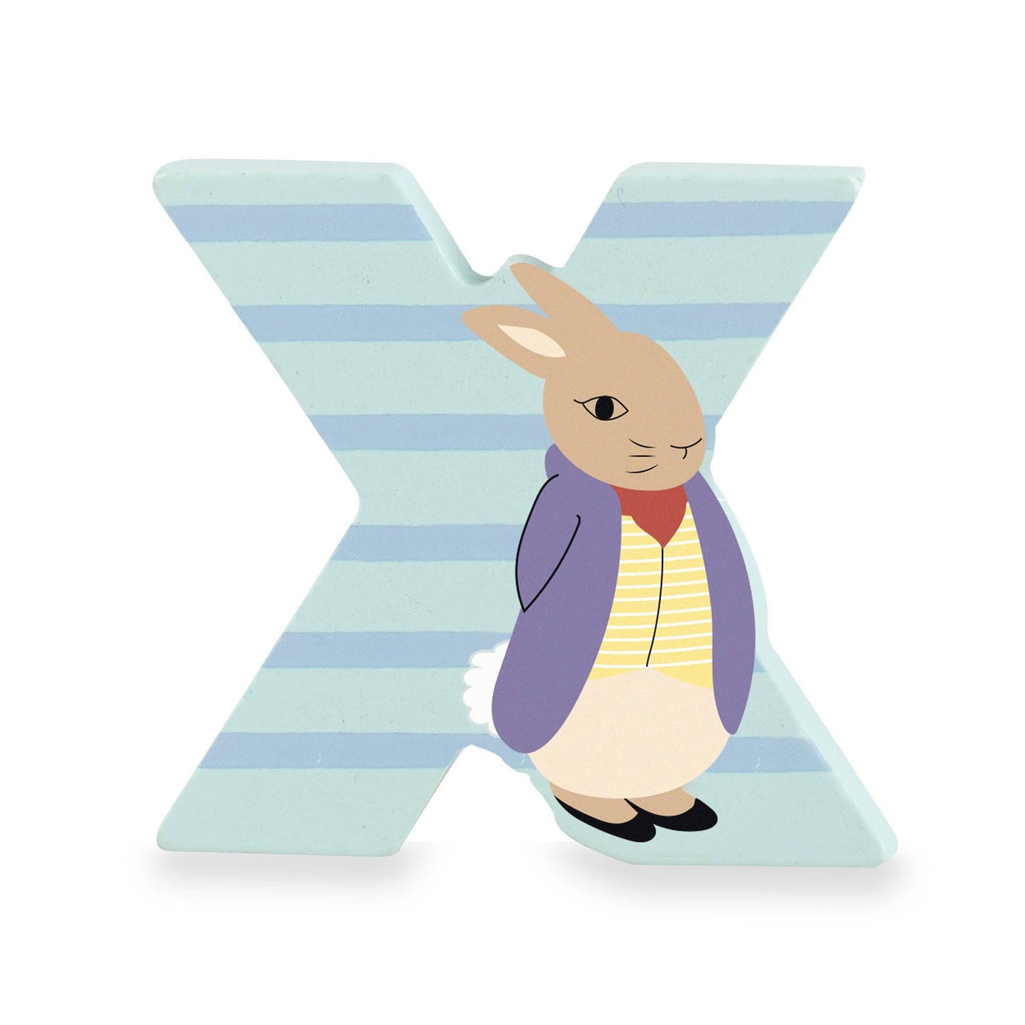 ALPHABET LETTERS - WOODEN - PETER RABBIT