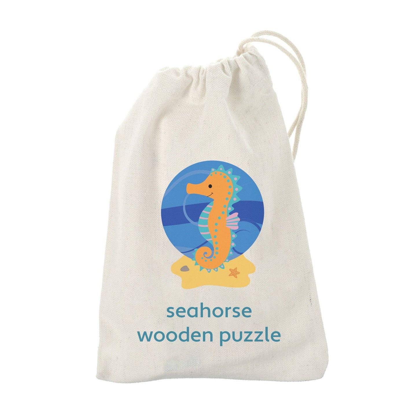 Wooden Puzzle: Seahorse
