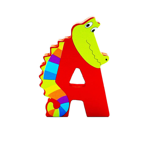 ALPHABET LETTERS - WOODEN - ANIMAL
