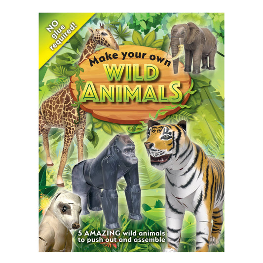 BOOK: Make Your Own Wild Animals – Push Out & Build 5 Creatures